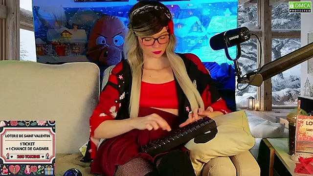 Kittychatte online show from February 22, 2026, 11:45 am