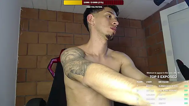 stevenSEX123 online show from April 10, 2026, 7:15 am