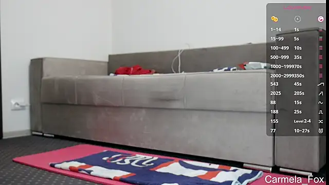 Snapshot of Carmela_fox chatting on October 17, 2025, 8:28 am Carmela fox online show from October 17, 2025, 8:28 am