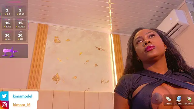 Kima1  online show from November 10, 2025, 8:14 pm