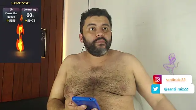 Santi Ruiz2 online show from January 21, 2025, 4:58 pm