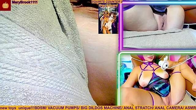 MaryBrook1 online show from October 25, 2025, 8:09 pm