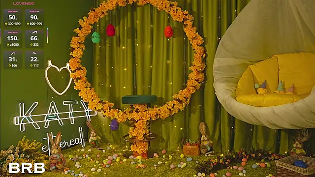 Katy  Ethereal online show from April 11, 2026, 7:45 am