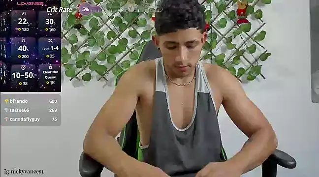 Snapshot of nicky_vances chatting on December 9, 2024, 11:13 pm nicky vances online show from December 9, 2024, 11:13 pm