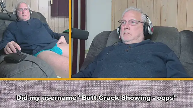 ButtCrackShowing-OOPS online show from March 25, 2026, 2:33 am