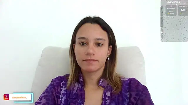 SamanthaWatson online show from July 14, 2026, 12:55 pm