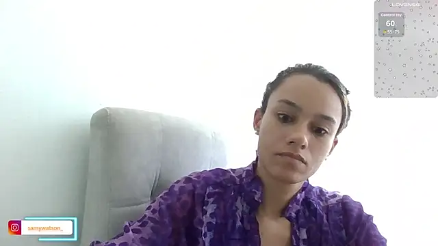 Snapshot of SamanthaWatson chatting on October 16, 2025, 8:50 pm SamanthaWatson online show from October 16, 2025, 8:50 pm