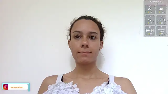 Snapshot of SamanthaWatson chatting on October 7, 2025, 4:52 pm SamanthaWatson online show from October 7, 2025, 4:52 pm