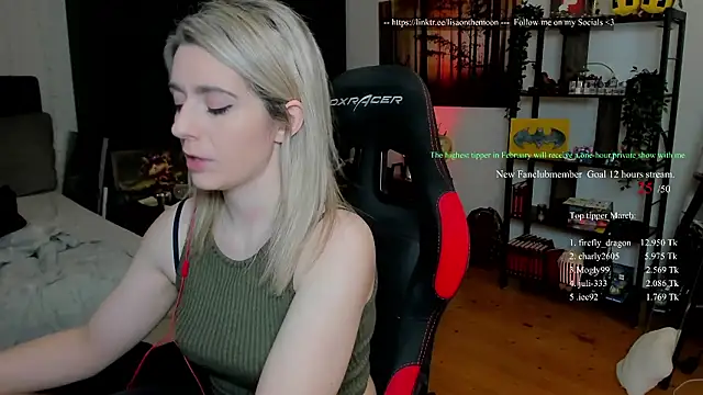 Lisaonthemoon online show from March 9, 2026, 7:17 pm