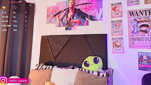 Aliceowenn online show from February 10, 2026, 9:03 pm