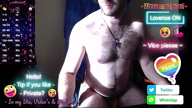 RealManHaveHairy online show from October 20, 2025, 6:48 am