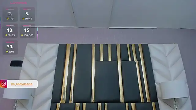 Anny osorio online show from November 26, 2025, 7:03 pm