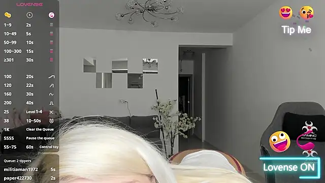 LovelyBianca online show from March 8, 2026, 2:04 am