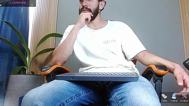 Mr WhiteCock online show from November 17, 2025, 9:08 pm