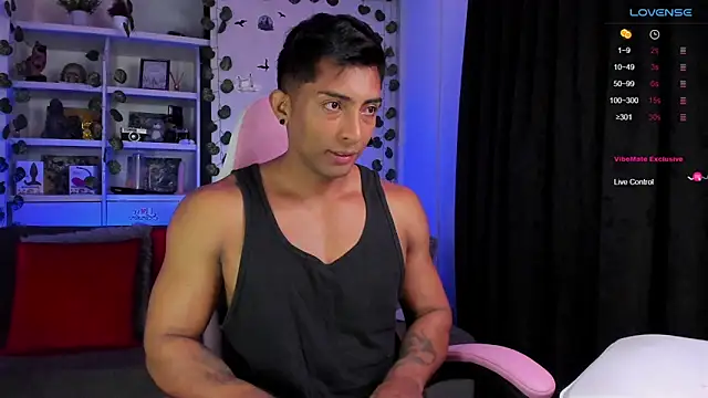 Couple muscle1 online show from January 13, 2025, 1:06 pm