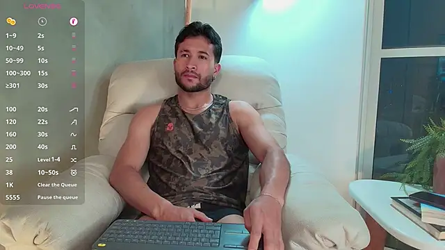 Snapshot of Valentinoford chatting on January 18, 2025, 7:59 am Valentinoford online show from January 18, 2025, 7:59 am