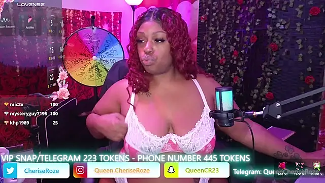 cheriserozequeen online show from September 19, 2025, 3:49 pm