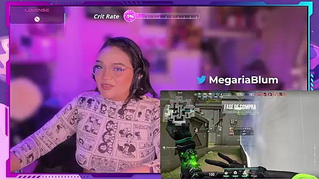 MegariaB online show from December 15, 2025, 4:18 am