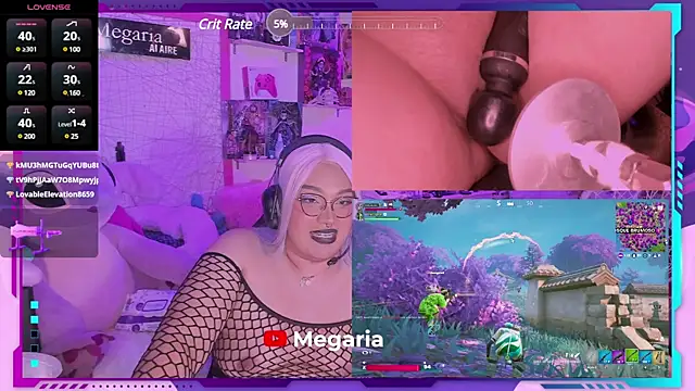 MegariaB online show from February 14, 2025, 7:28 am