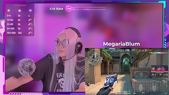 MegariaB online show from April 4, 2026, 4:41 am