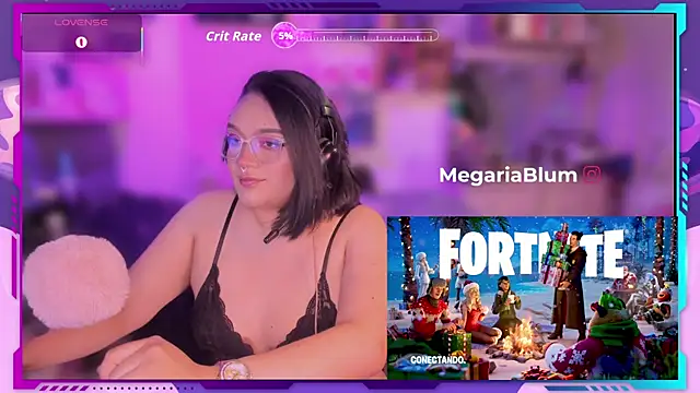 MegariaB online show from December 21, 2025, 4:47 am