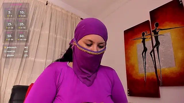 Amina hafsa online show from February 22, 2025, 10:42 pm