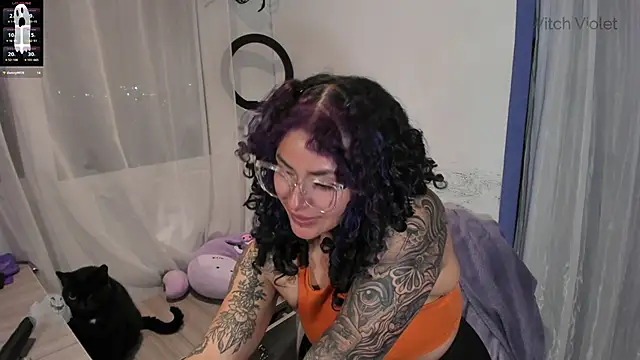 witchviolet online show from January 31, 2025, 2:26 am