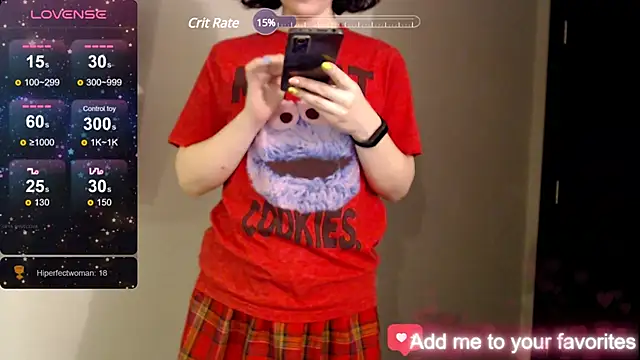 Snapshot of vaders_daughter chatting on March 2, 2025, 6:46 pm vaders daughter online show from March 2, 2025, 6:46 pm