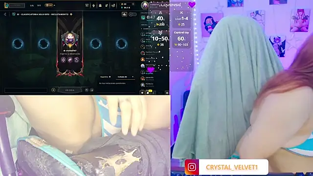 crystal7u7 online show from October 30, 2025, 9:01 pm