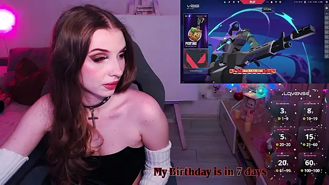 Snapshot of AmyBoop chatting on February 22, 2026, 7:37 pm AmyBoop online show from February 22, 2026, 7:37 pm