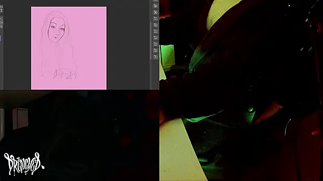 DrenchedArt online show from February 21, 2025, 7:23 am