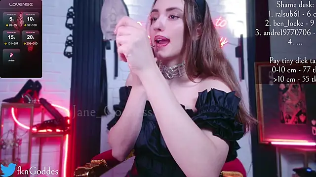 Jane Goddess online show from February 3, 2025, 8:03 pm