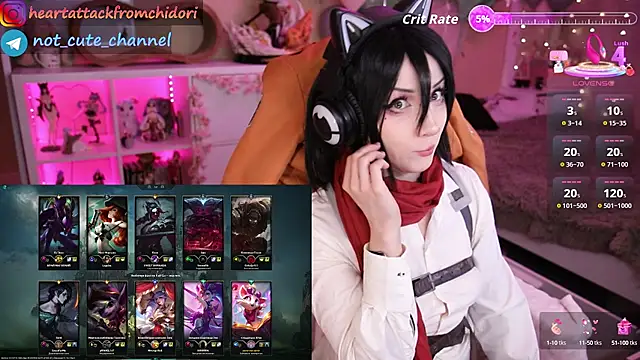yourcutewaifu online show from September 28, 2025, 8:38 pm