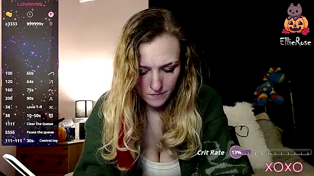 EllieeRose online show from November 21, 2025, 12:09 am