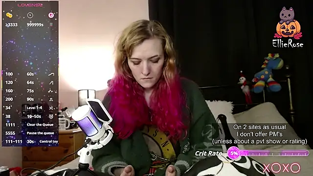 EllieeRose online show from February 23, 2026, 4:51 pm