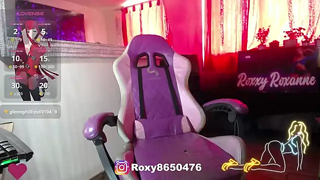 roxy roxxan online show from May 11, 2026, 2:45 pm