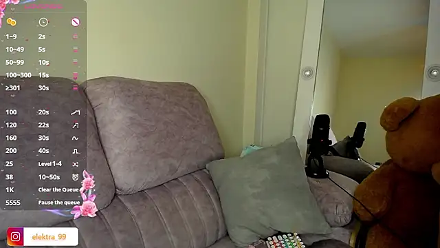 Elektra Storm online show from January 15, 2026, 4:27 am