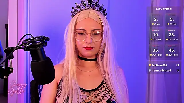 CherryGoth online show from January 7, 2025, 3:02 pm