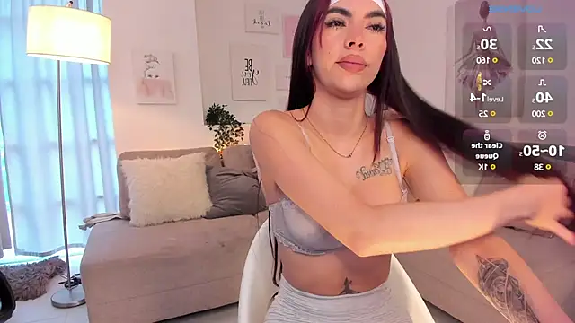 Nicolle foxy online show from March 11, 2025, 7:47 pm