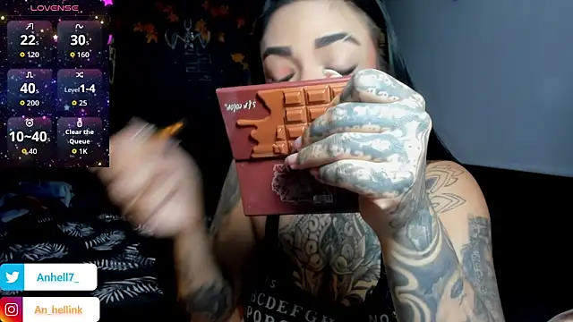 Anhell7 x online show from January 14, 2026, 8:34 pm