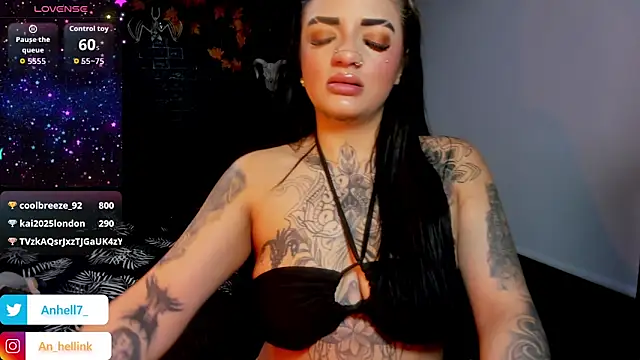 Anhell7 x online show from January 15, 2026, 7:39 pm