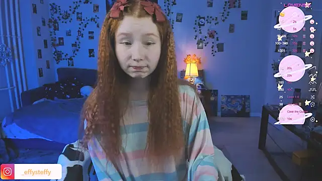 CallMeEffy1 online show from October 18, 2025, 6:10 pm