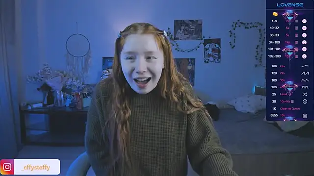 CallMeEffy1 online show from November 26, 2025, 7:36 pm