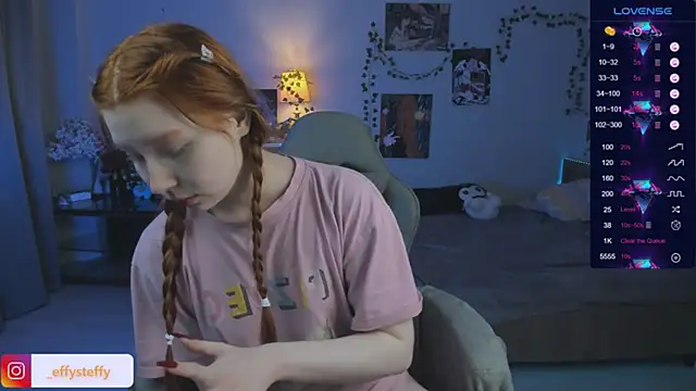 CallMeEffy1 online show from November 9, 2025, 6:12 pm