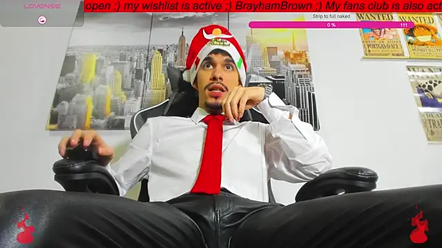 BRAYHAMBROWN online show from November 28, 2025, 10:43 pm