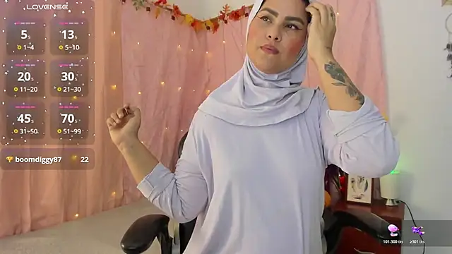 AishaAmin  online show from February 6, 2026, 12:23 pm