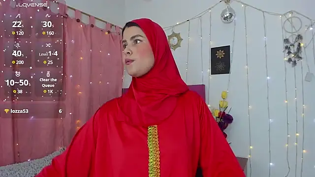 AishaAmin  online show from February 26, 2025, 3:54 pm
