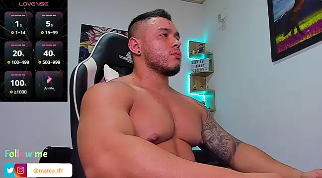 Marco diaz1 online show from March 3, 2025, 10:31 pm