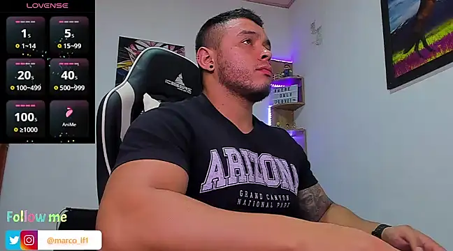 Marco diaz1 online show from January 12, 2025, 1:21 am