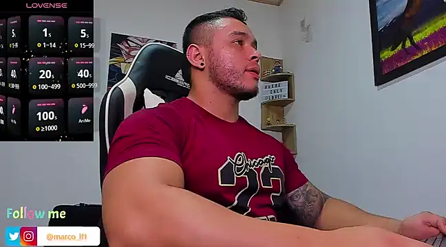 Marco diaz1 online show from January 9, 2025, 10:41 pm